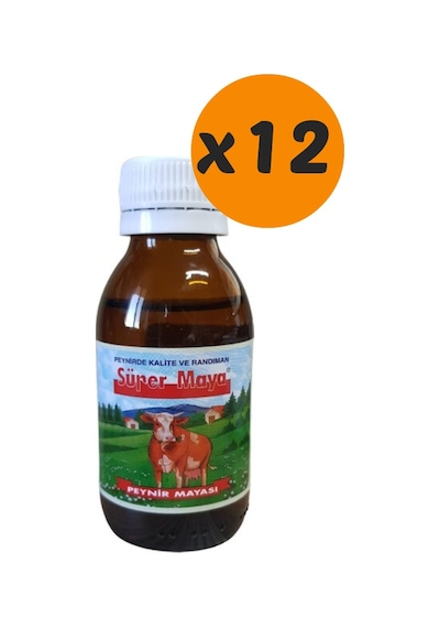Süper Maya Peynir Mayası 12 x 100 ML