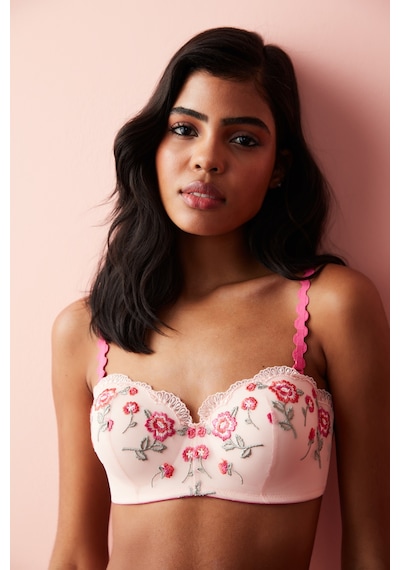 Penti Lotus Broderie Sütyen Pembe