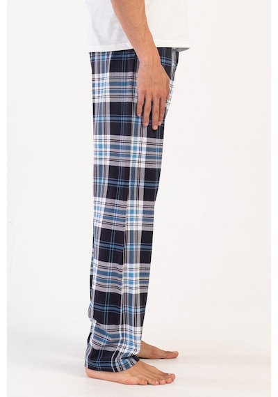 Yake Store Ceplı Erkek P.suprem Xxl Tek Alt Pıjama - Dress Blues mavi