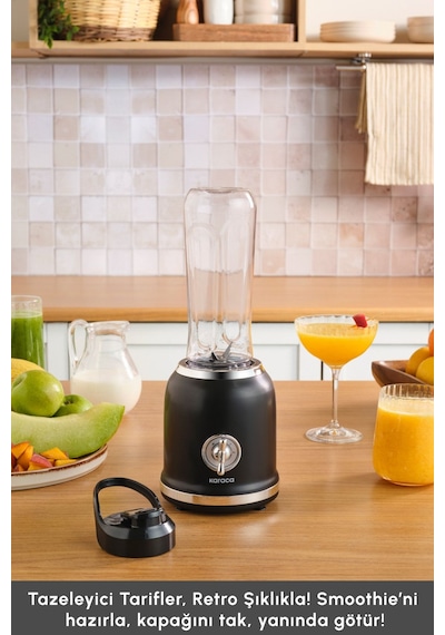 Karaca Retro Personal Kişisel Smoothie Blender