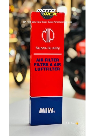Mıw Y4218 Motor Hava Filtresi Yüksek Performans & Dayanıklı