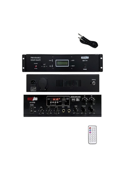 Lastvoice Ekonomik Set-1 Ezanmatik ve 100w Anfi
