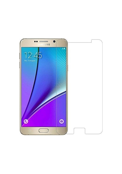Samsung Uyumlu Galaxy Note 5 Nano Kırılmaz Cam Ekran Koruyucu Şeffaf