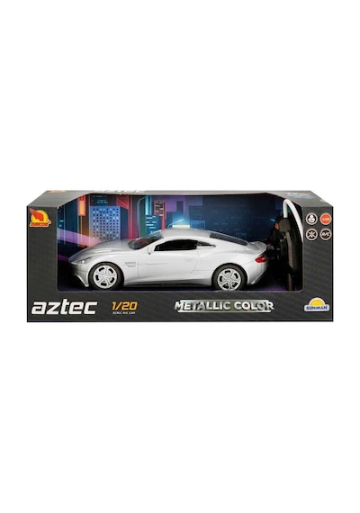 Suncon 1:20 Uzaktan Kumandalı Aztec Metalik Araba Gri S00020356 Çok Renkli