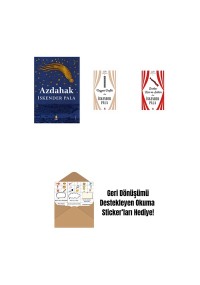 Azdahak + Neyzen Tevfik Ciltli + Darbe: Kan Ve Sultan Ciltli + Okuma Sticker'ları