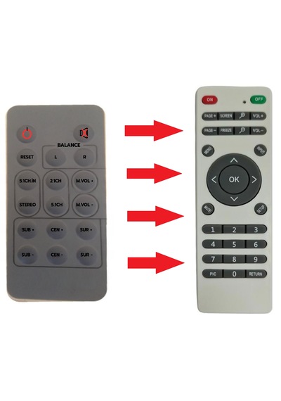 Speeduf Akai Ss-4100 Ses Sistemi Kumandası