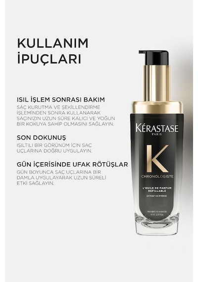 Kerastase Chronologiste L'huile De Parfum Canlandırıcı Saç Bakım Yağı 75 ML