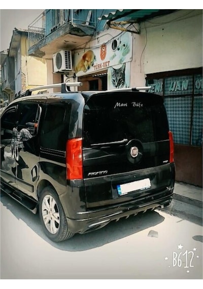 Fiat Fiorino Siyah Kulaklı Spoyler Sry