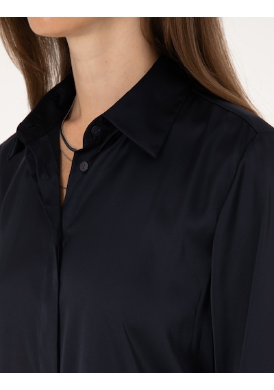 Pierre Cardin Kadın Lacivert Gömlek Desenli 50313588-vr033 Lacivert