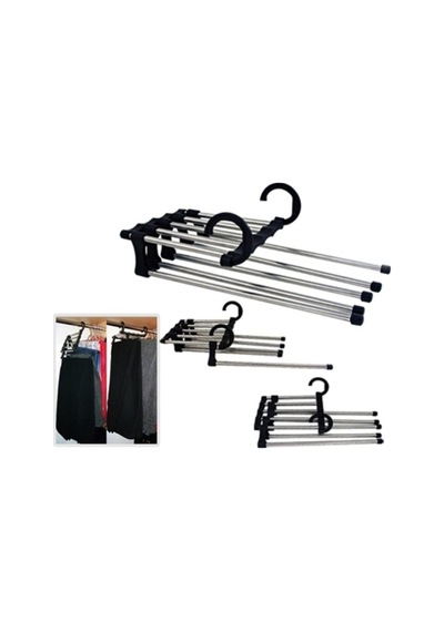 Magic Hanger Pantolon Askısı 5 İn1 Plastik Metalik Diğer