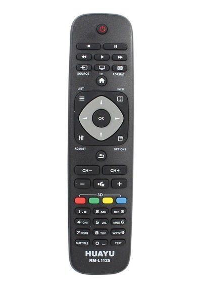 Philips Uyumlu Lcd-led Tv 3d Tuşlu Kumanda