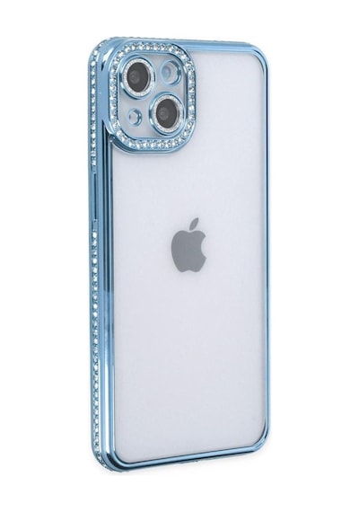 Apple Uyumlu iPhone 14 Kilif Koruma Lensli Tasli Dizayn Seffaf Kapak 561970938