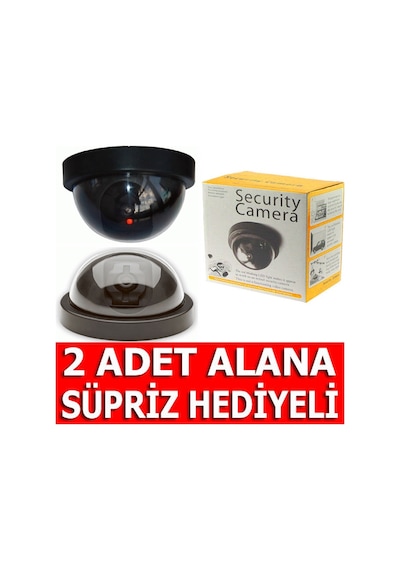 Güvenlik Kamerası Caydırıcı Dome Kamera_Sahte_Güvenlik Kamerası
