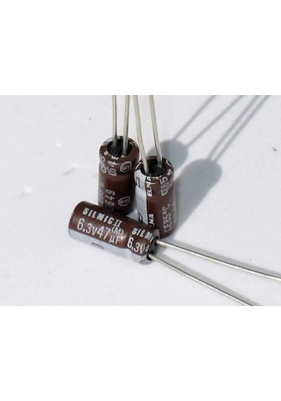 47 Mf 6.3 V Elektrolit Kondansatör