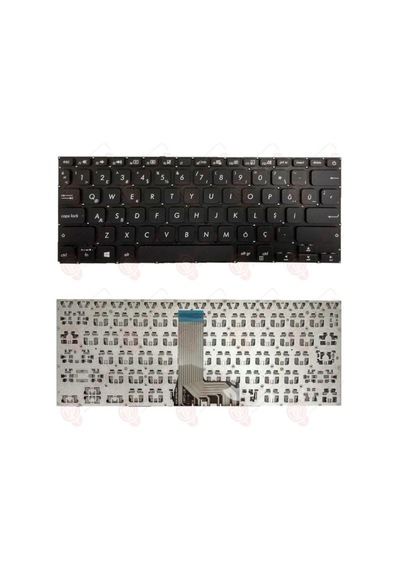 Asus Uyumlu R409M, R409MD, R409V, R409VB, R409VC, R409VE Klavye Tuş Takımı Tuş Seti Siyah Türkçe