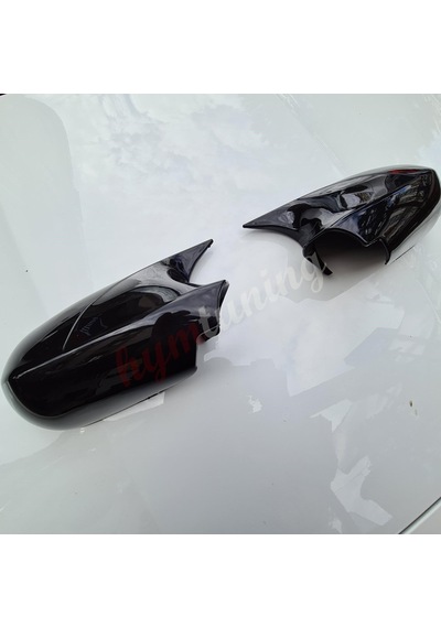 Fiat Albea 2002 2009 Yarasa Ayna Kapak Parlak Siyah Batman Kapak