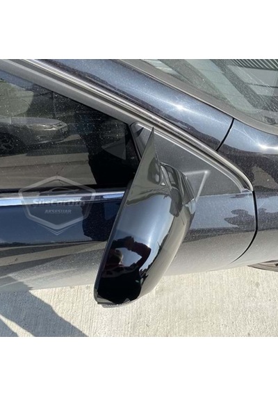 ŞüsCarOto Renault Latitude 2010-2015 Batman Yarasa Ayna Kapağı Piano Black ABS Plastik (00)