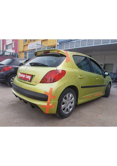 Peugeot 207 Rc Spoiler---Fibersan Tuning