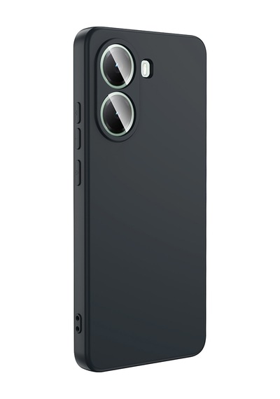 Zore Poco X7 Pro Kılıf Nvth Mara Lansman Kapak - Siyah