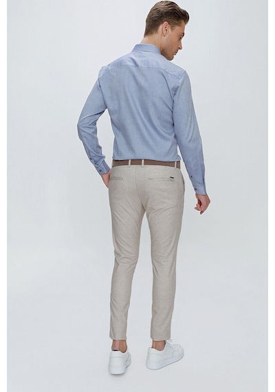 Efor P 1111 Slim Fit Bej Spor Pantolon Bej