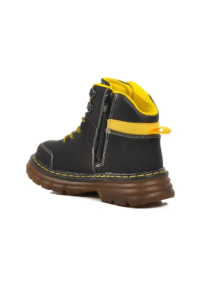 Siyah Fermuarlı Unisex Çocuk Bot Cane F Siyah