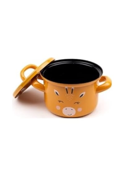 Little Giraffe Emaye Mini Bebek Tenceresi 12cm 850 Ml