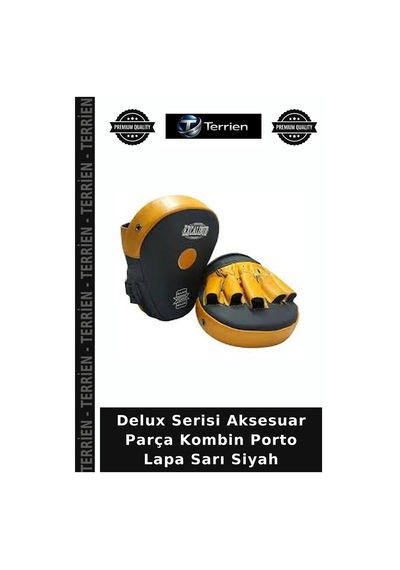 Delux Serisi Aksesuar Parça Kombin Porto Lapa Sarı Siyah
