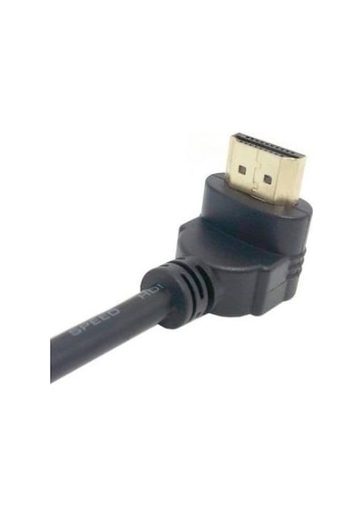 Alfais 4667 Hdmi Dişi Erkek Uzatma 90 Derece Dirsek Kablosu 1 Metre