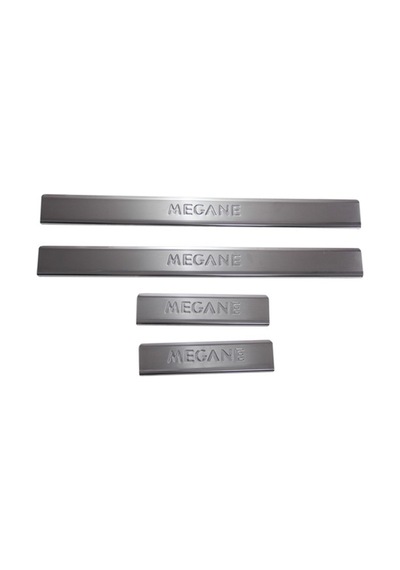 Renault Megane 2 Sedan Krom Kapı Eşiği 2004-2010 Paslanmaz Çelik N11.2920
