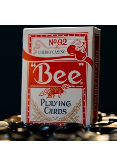 Bicycle Limited Bee X Cherry Casino Kırmızı Red Premium Oyun Kağıdı İskambil Kartları Destesi
