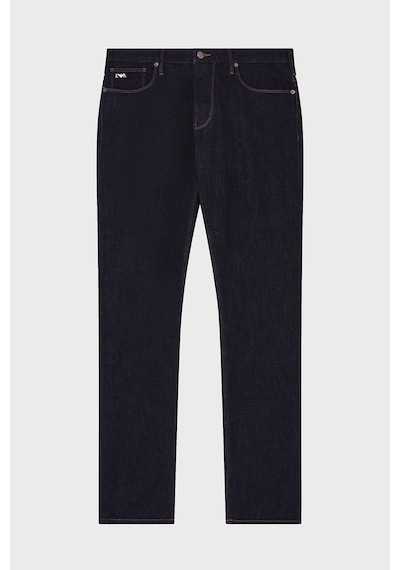 Emporio Armani Pamuklu Slim Fit Normal Bel Jeans Erkek Kot Pantolon Em000121 Af22800 Mb001 Lacivert