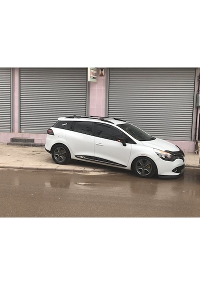 Clio 4 Kaput Rüzgarlığı Kaput Koruyucu Parlak Siyah