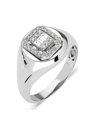 Nochediamond 0,20 Karat Baget Pırlanta Yüzük-323