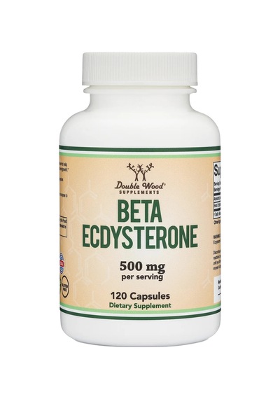 Double Wood Beta Ecdysterone - 120 x 500 Mg Capsules