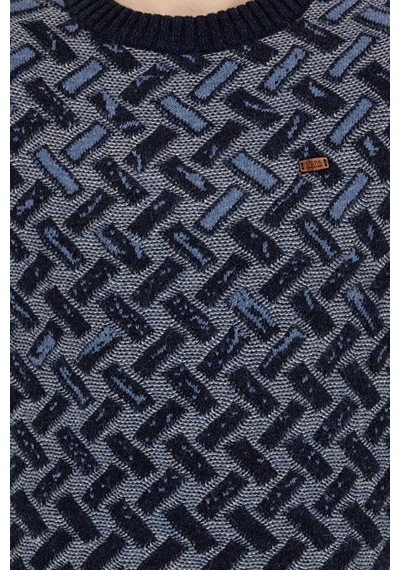 U.S. Polo Assn. Erkek Bisiklet Yaka Triko Kazak 50253085-vr033 Lacivert