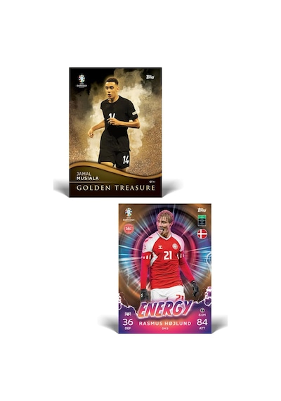 Almanya Euro 2024 Avrupa Şampiyonası Match Attax - 4 Adet Futbolcu Kart Paketi 32 Adet Kart