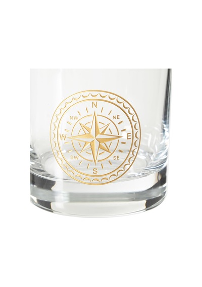 Compass Viski Bardağı Gold 300 Ml Çok Renkli