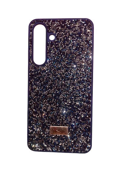 Samsung Galaxy S24 Plus / S25 Plus Yıldız Tozu Premium Lacivert Silikon Kılıf