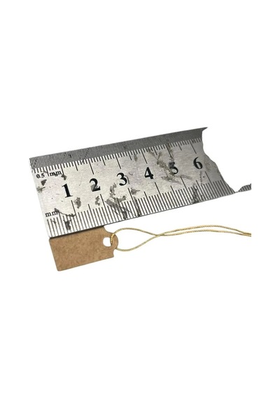 Yerli Üretim Küçük Boy Kraft Renk 2 /1 Cm 80 Adet Karton İpli Fiyat Etiketi Çok Renkli