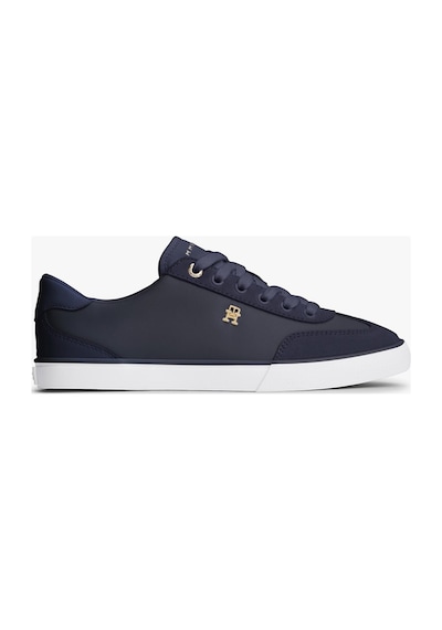 Tommy Hilfiger Th Chıc Low Vulc Kadın Mavi Sneakers - Fw0fw09391