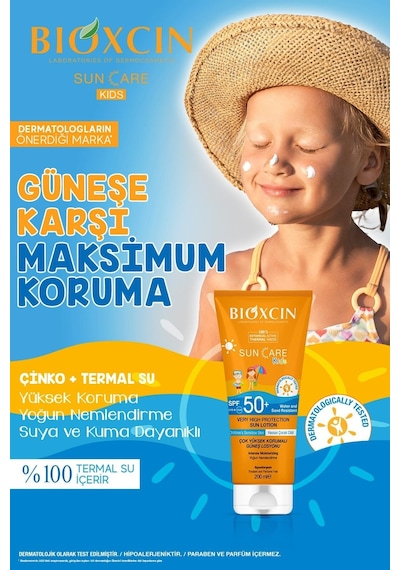 Bioxcin Suncare Kids Losyon SPF50+ 2 x 200 ML