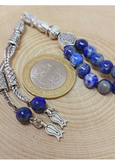 Yasamtohumu Lapis Taşı 33lük Tesbih 6mm 1920 Çok Renkli