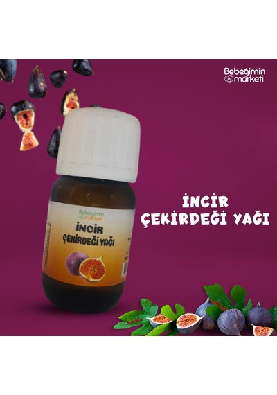 Bebeğimin Marketi İncir Çekirdeği Yağı 20 ML