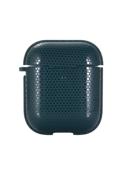 Apple Uyumlu AirPods Zore Airbag 20 Kılıf-Koyu yeşil Koyu yeşil