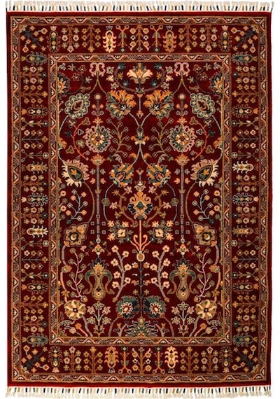 Çam Halı Sultani 820 Kırmızı Yün Ve Bambu İle Özel Tezgahlarda Üretilen Otantik Desenli El Emeği Modern Uşak Halısı Kırmızı Çam Halı Sultani 820 Kırmızı Yün Ve Bambu İle Özel Tezgahlarda Üretilen Otantik Desenli El Emeği Modern Uşak Halısı Kırmızı