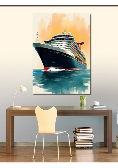 Kanvas Tablo Şık Gezi Gemisi 50cmx70cm