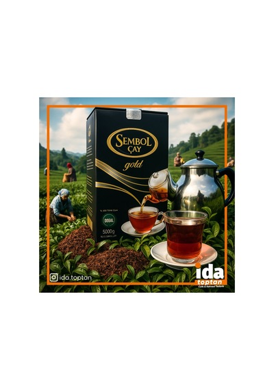 Sembol Gold Çay 6 Kg 6 X 1 Kg Ekonomik Paket, Toptan Çay, Kafe, Kıraathane, Çay Ocağı Ve İşletmelere Uygun