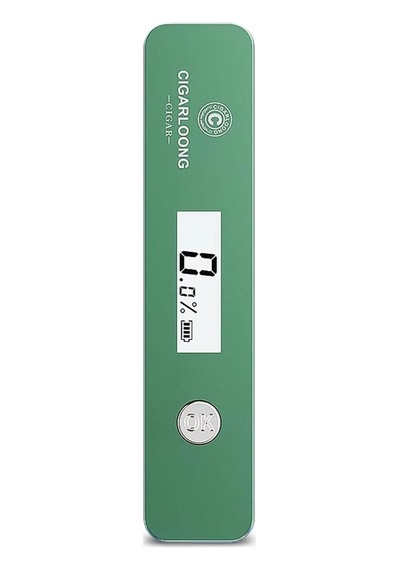 Humidimeter Dijital Dedectör Puro İçi Nem Ölçer Yeşil