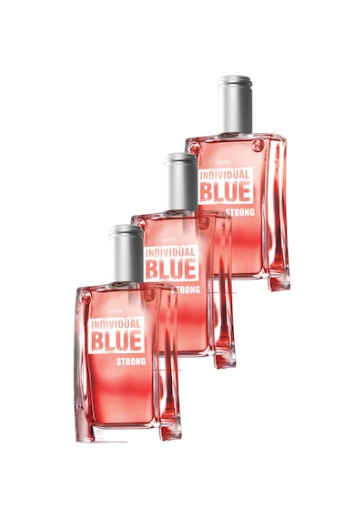Individual Blue Strong Erkek Parfüm Edt 100 Ml. Üçlü Paket Aromatik