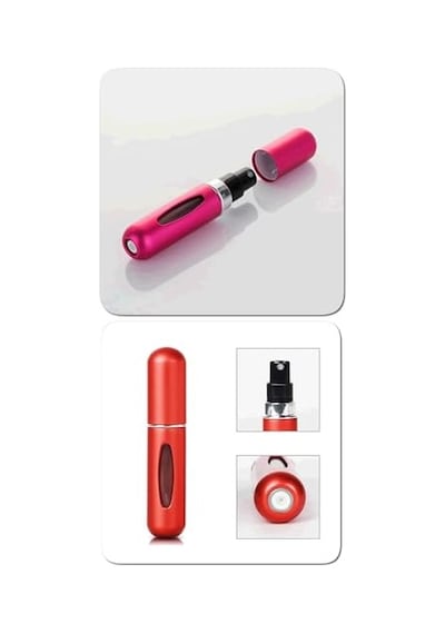 Arvale Doldurulabilir Mini Parfüm Şişesi 5 Ml - Cep Parfüm Şişesi 0000 Parlak Vernik